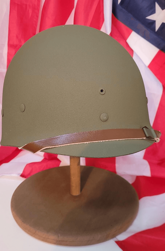 Original WW2 Swivel Bail McCord M1 Helmet and liner