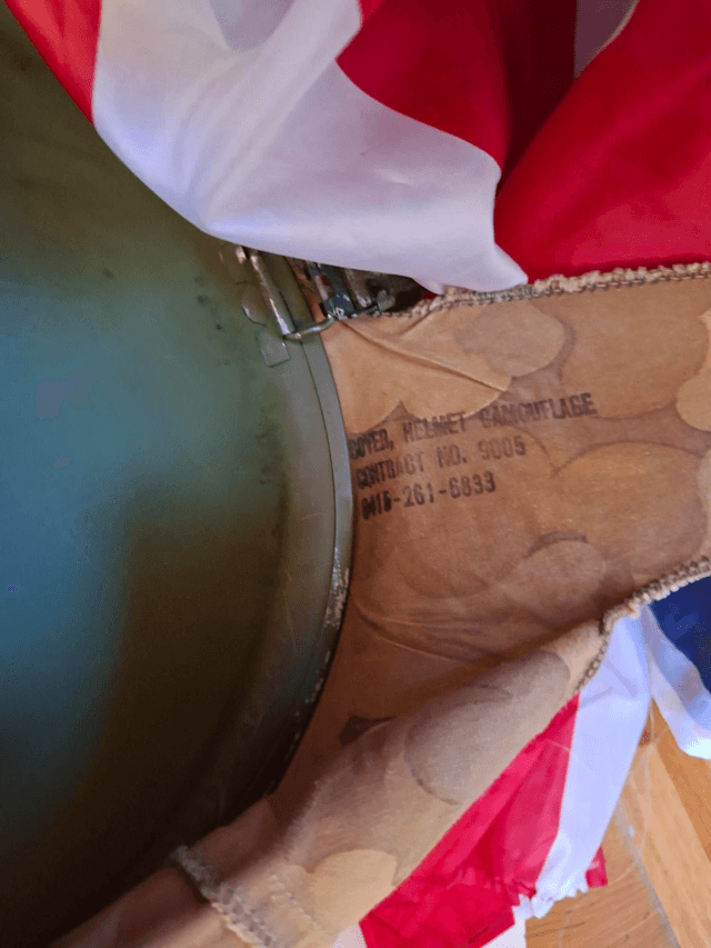 Type I ( infantry ) M1 HELMET circa 1967 - 70