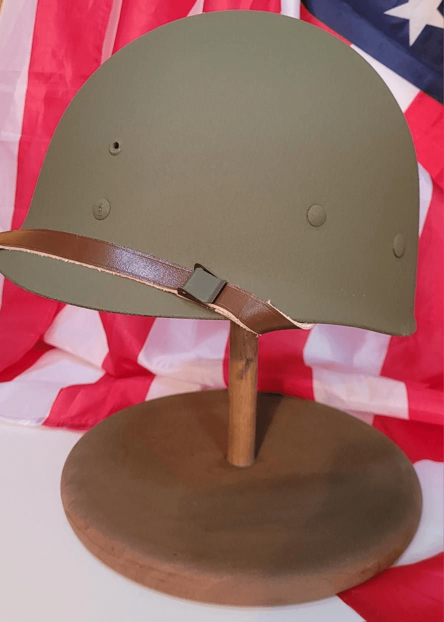Original WW2 Swivel Bail McCord M1 Helmet and liner